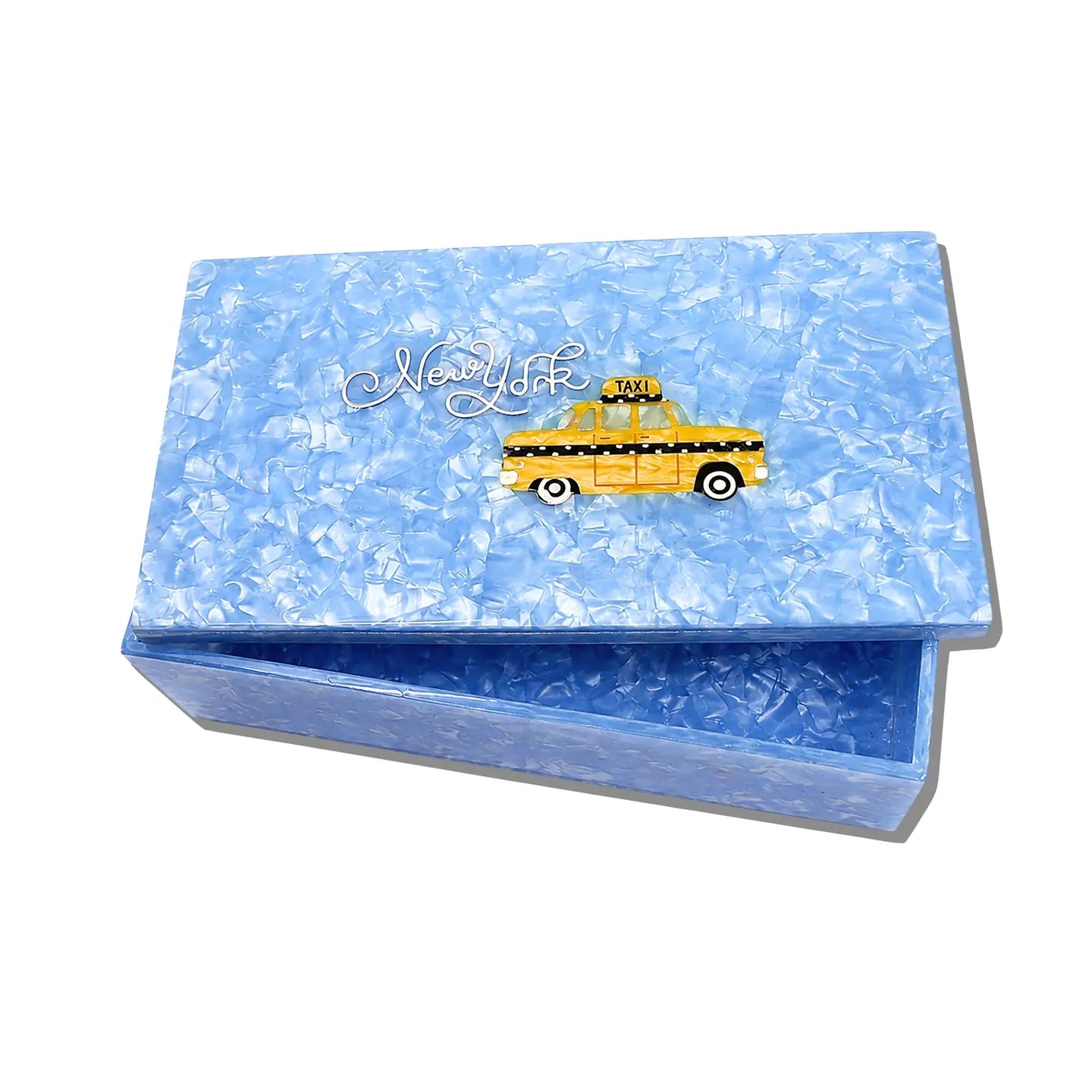 Hand-Painted Large New York Heirloom Box