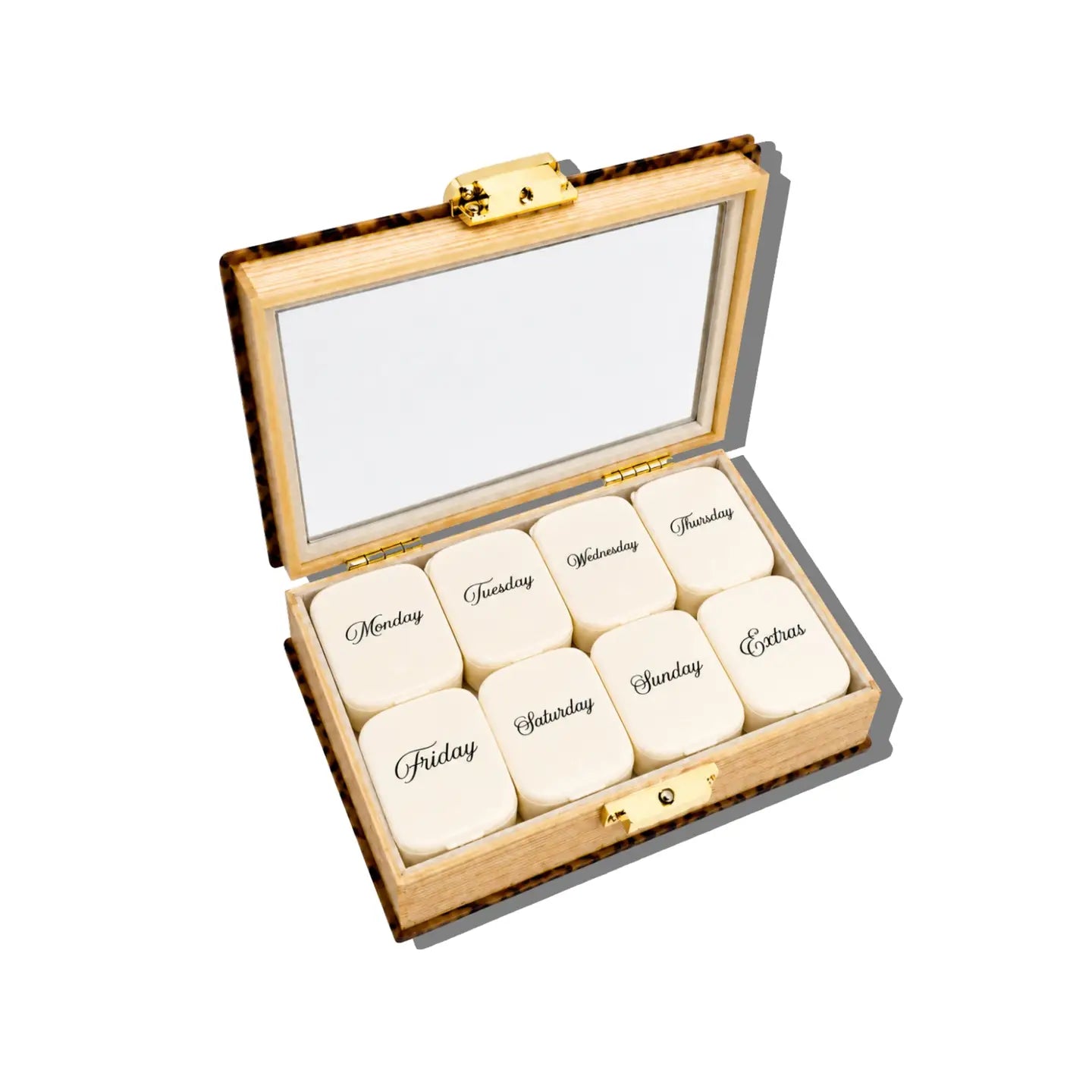 Hand-Painted Little Women Daily Ritual Pill Case