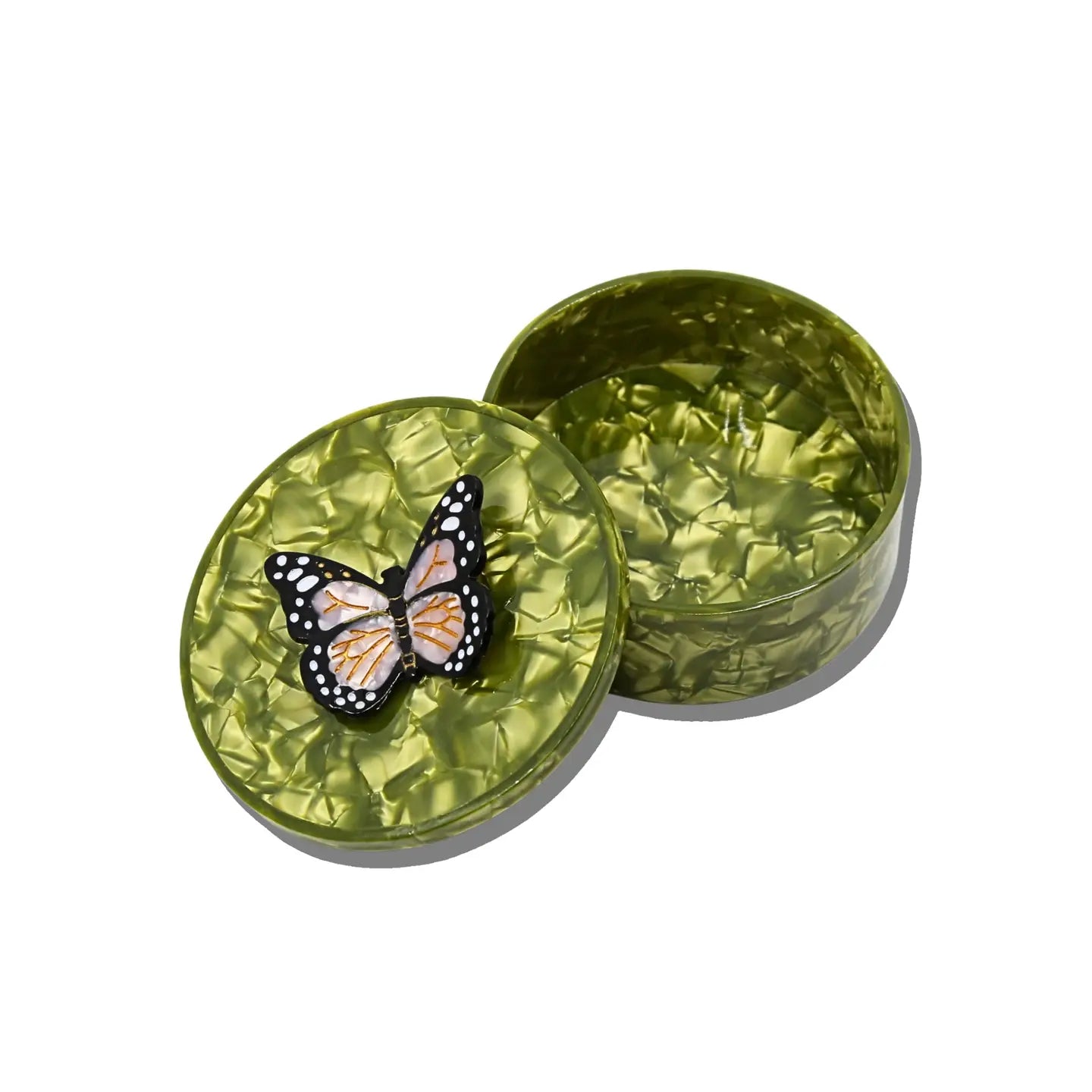 Hand-Painted Monarch Novelty Heirloom Box