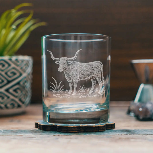 Long Horn Old Fashion Glass