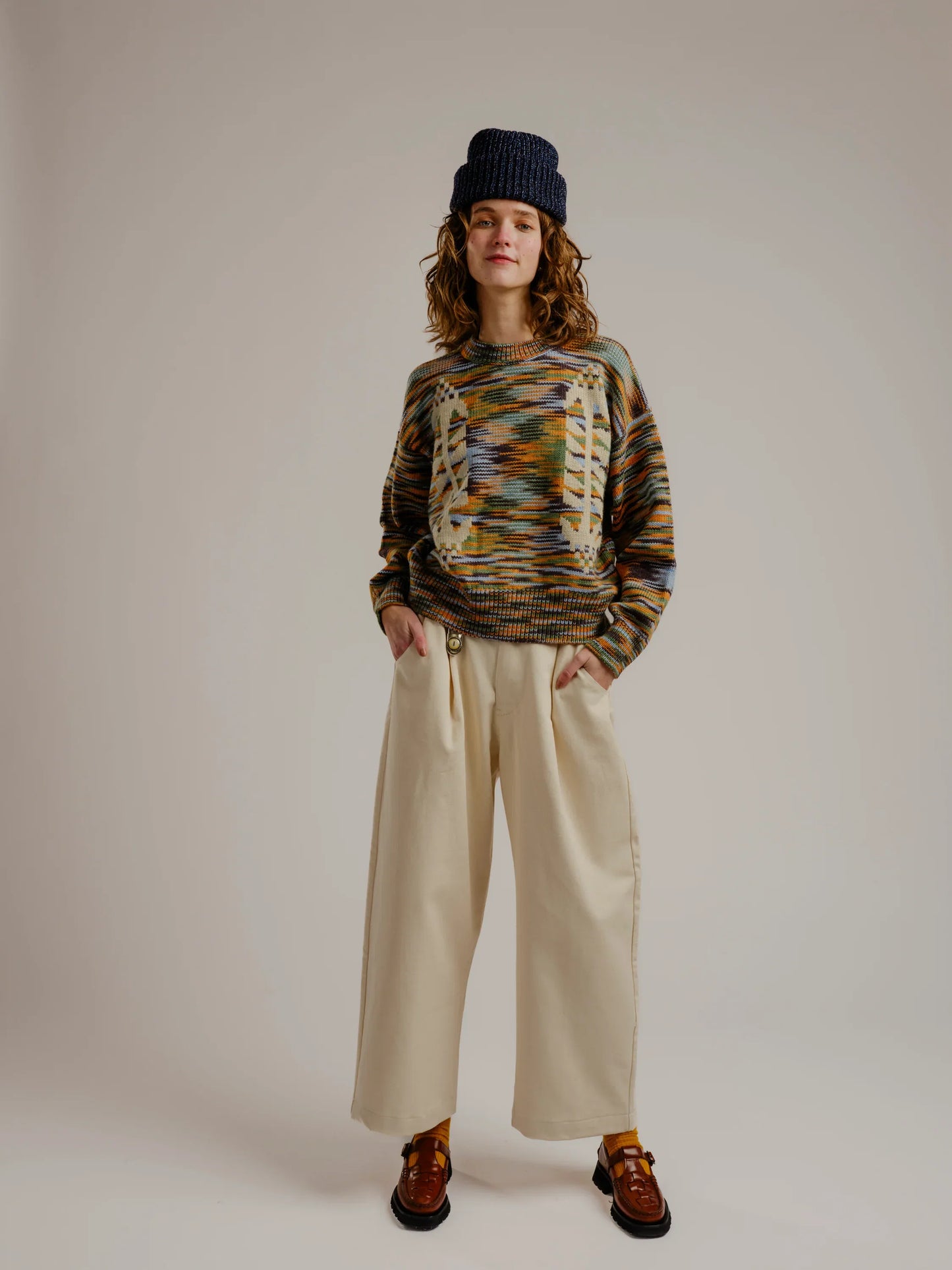 Corn Flower Sweater