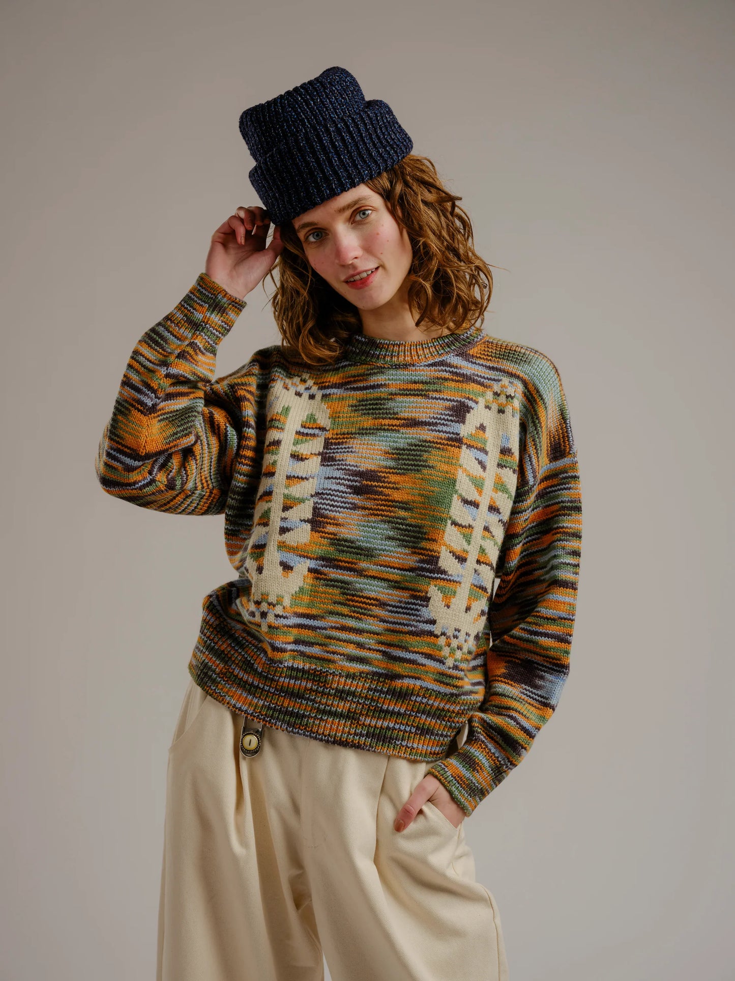 Corn Flower Sweater