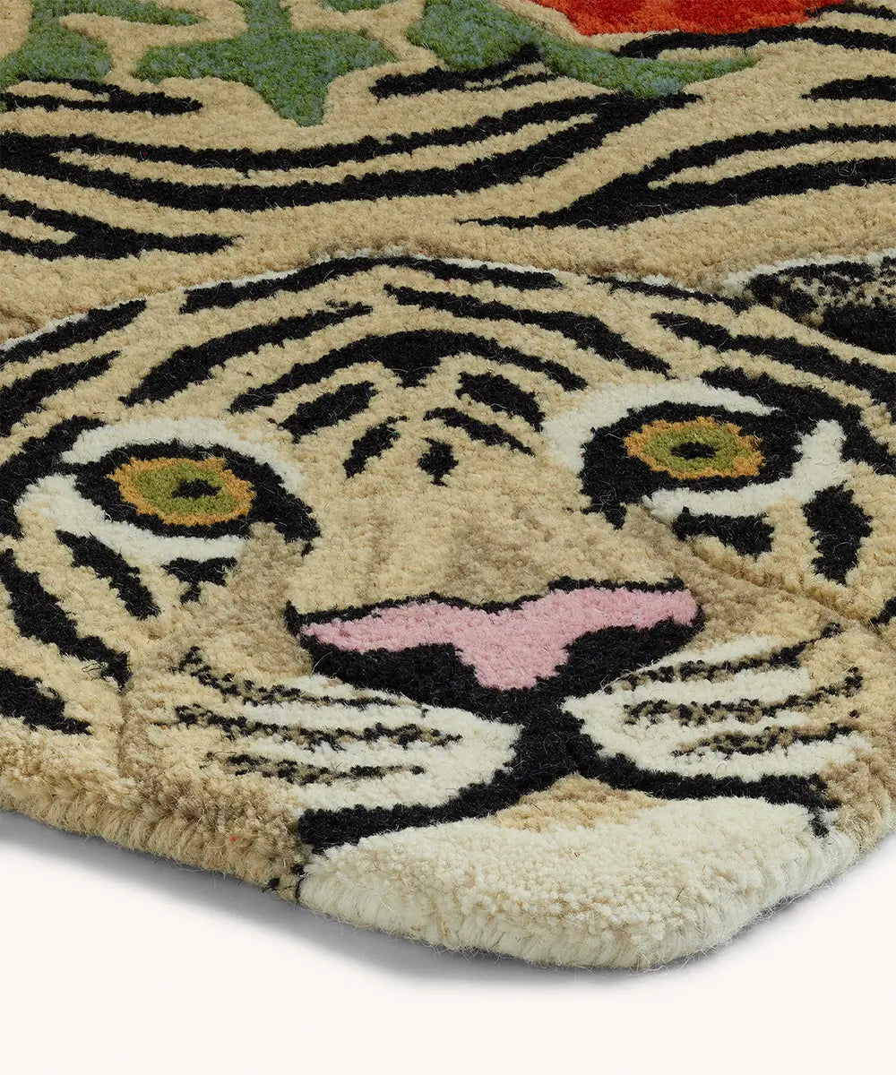 Floral White Tiger