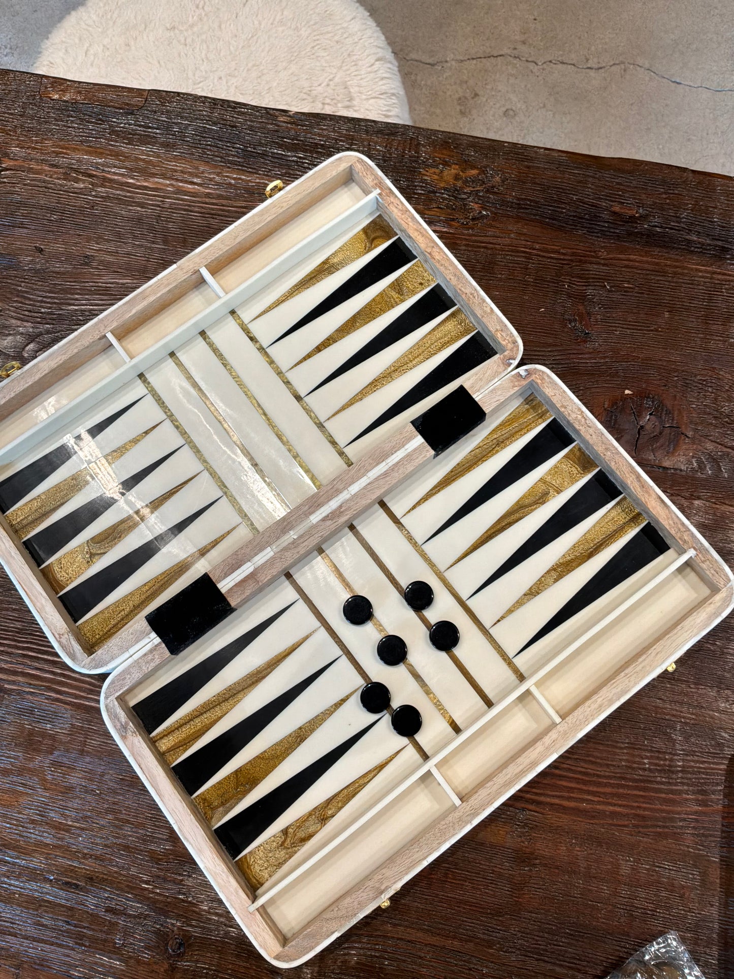 Bone Horn Backgammon
