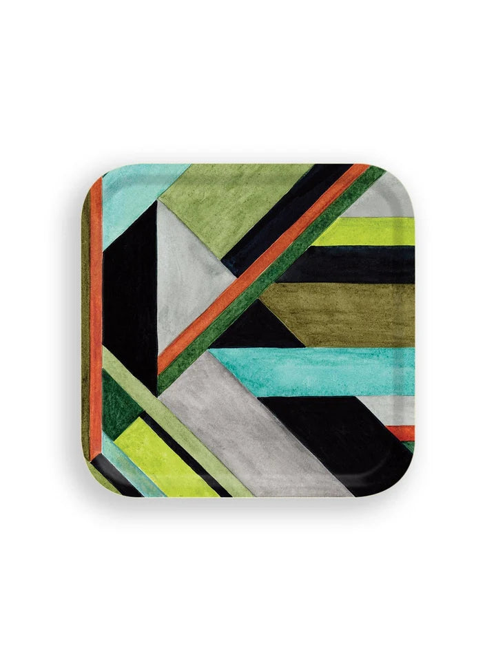 Art Intersection Small Square Tray