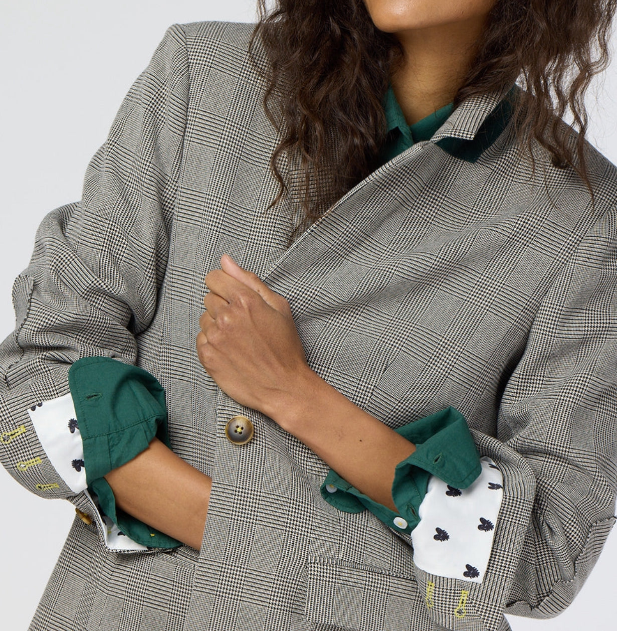 Workday Plaid Blazer