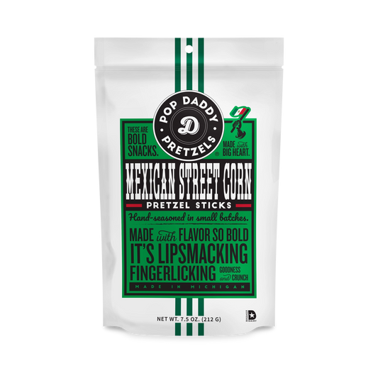Seasoned Pretzels - 7.5oz - Mexican Street Corn