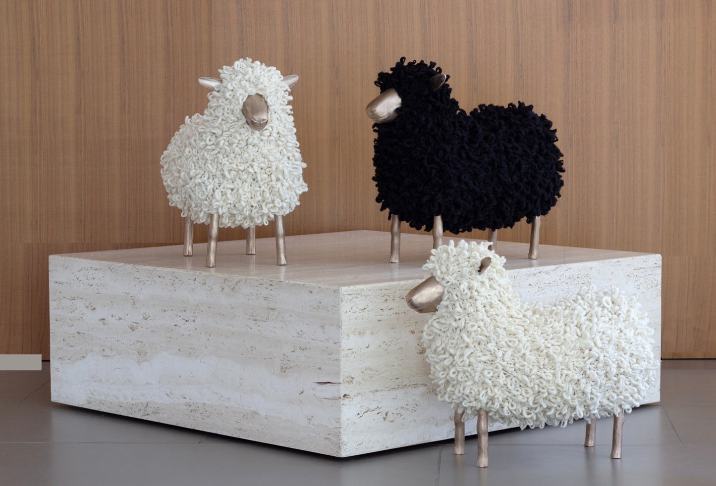 Sheep Footstools
