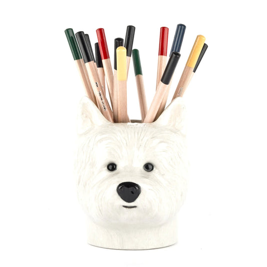 Westie Pencil Pot
