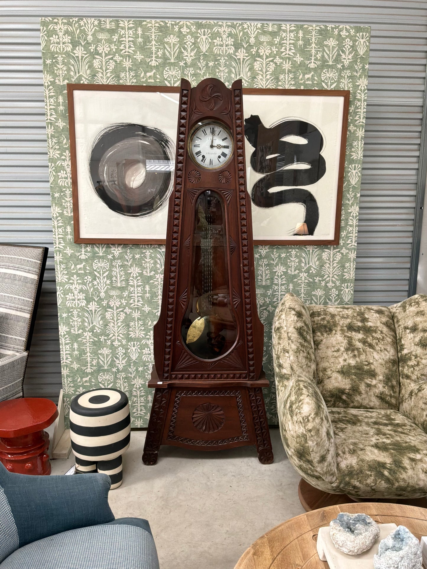 Brutalist Clock
