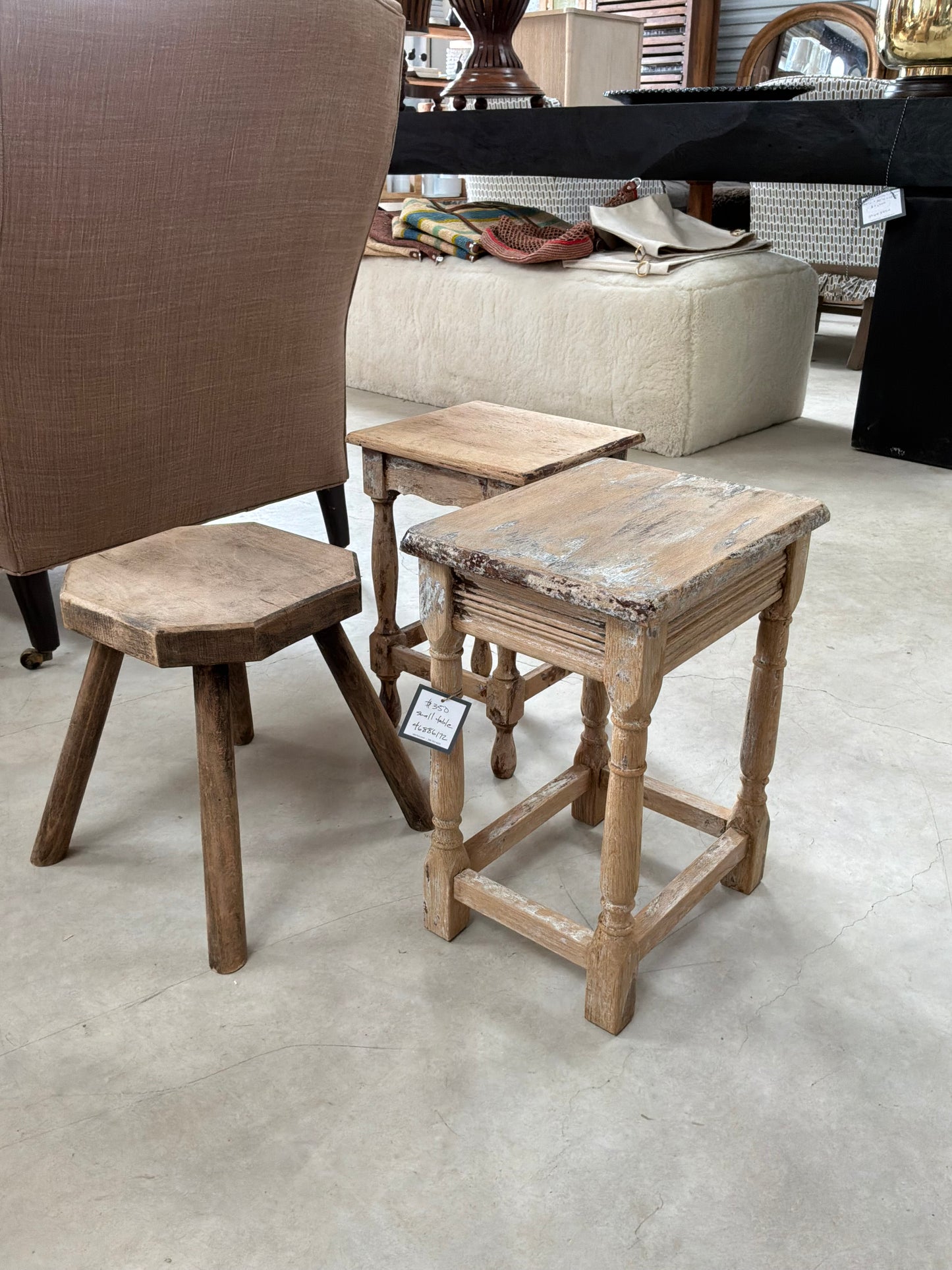 Rustic Side Table/Stool