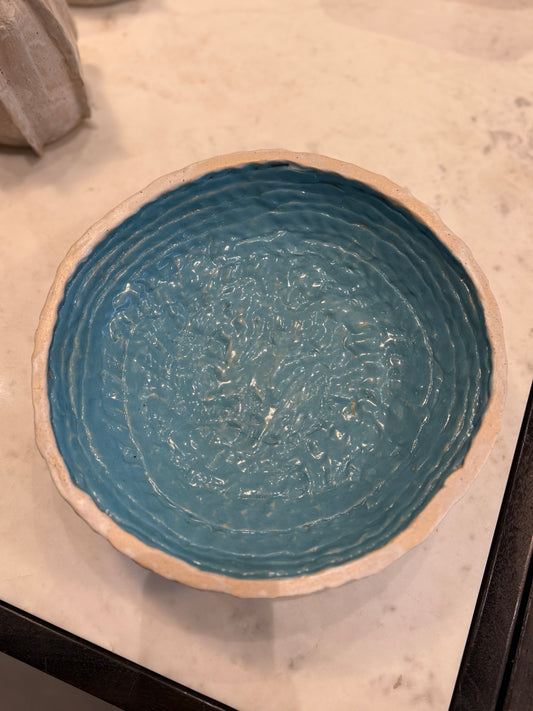 White Pottery Bowl