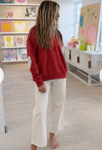 Ex-Boyfriend Patchwork Sweatshirt
