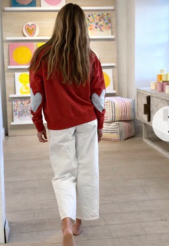 Ex-Boyfriend Patchwork Sweatshirt