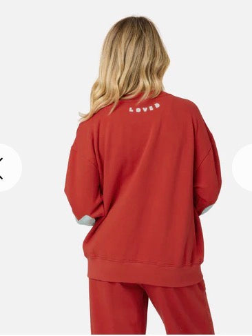 Ex-Boyfriend Patchwork Sweatshirt