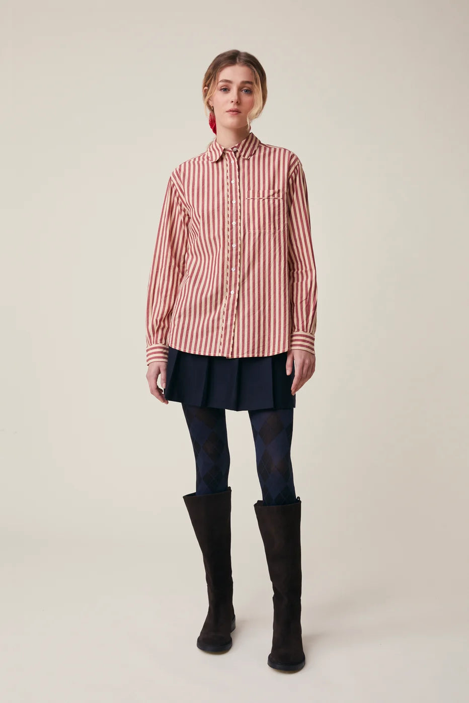 Henriette Shirt Velvet