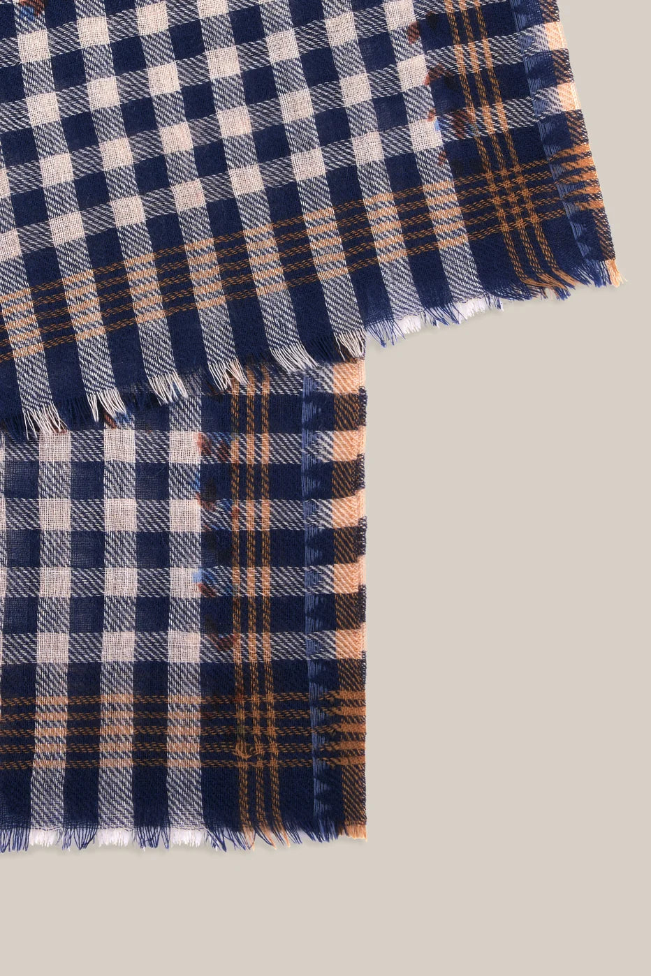 Scarf Vichy Flowers