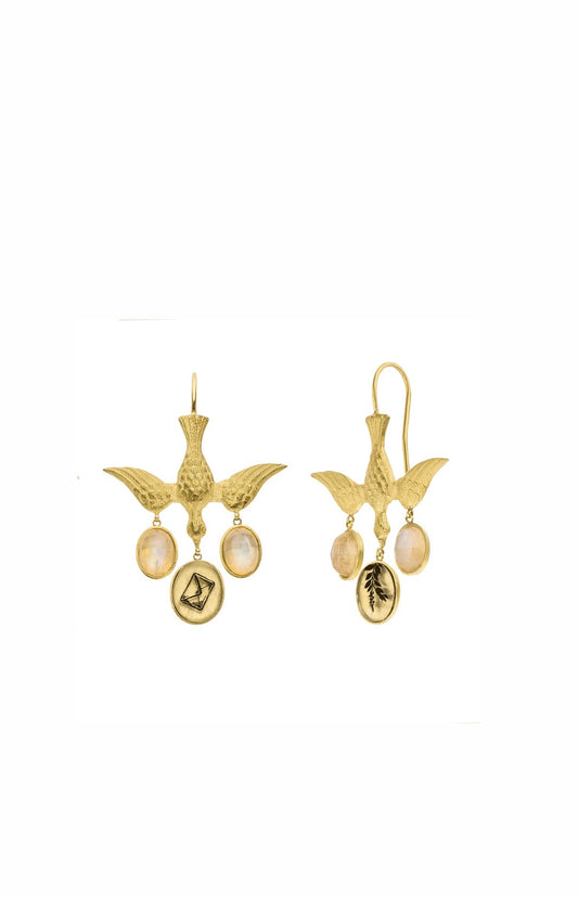 Peace Dove Earrings
