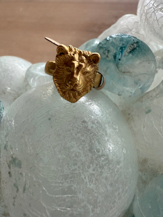 Lion Cast Ring
