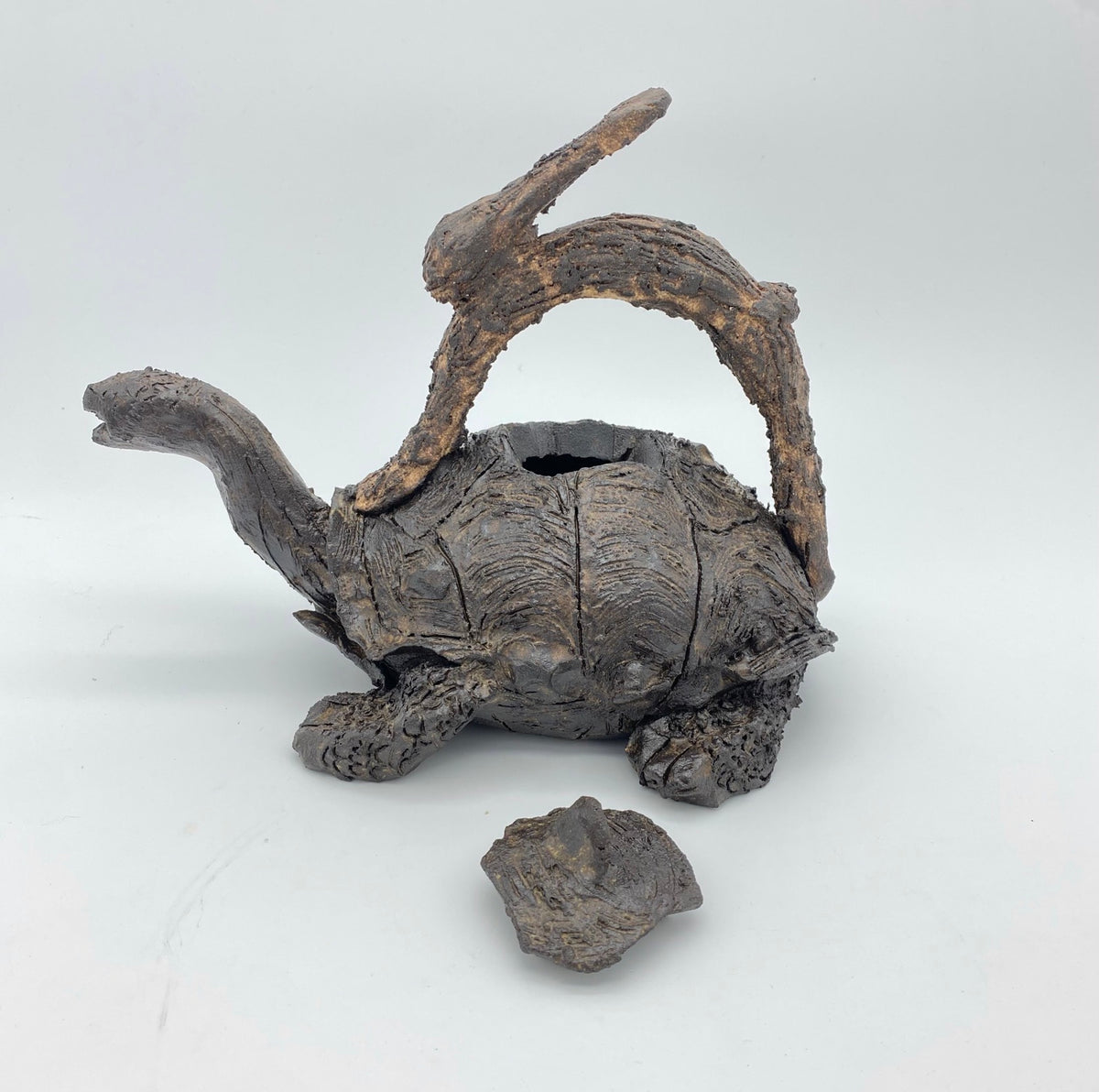 Tortoise & Hare Fable Teapot