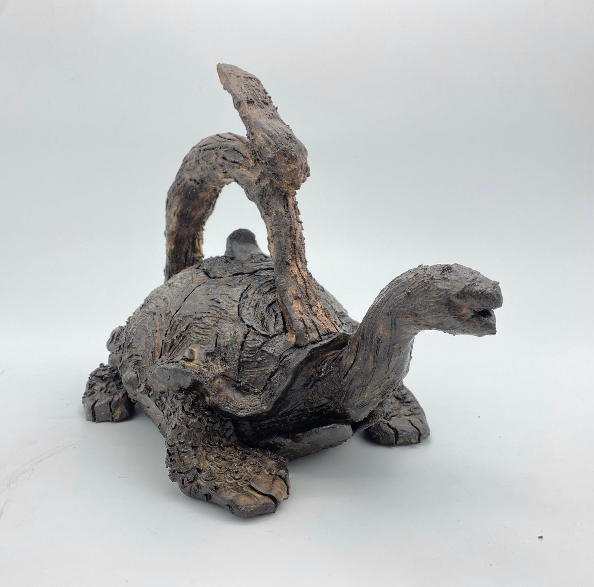 Tortoise & Hare Fable Teapot