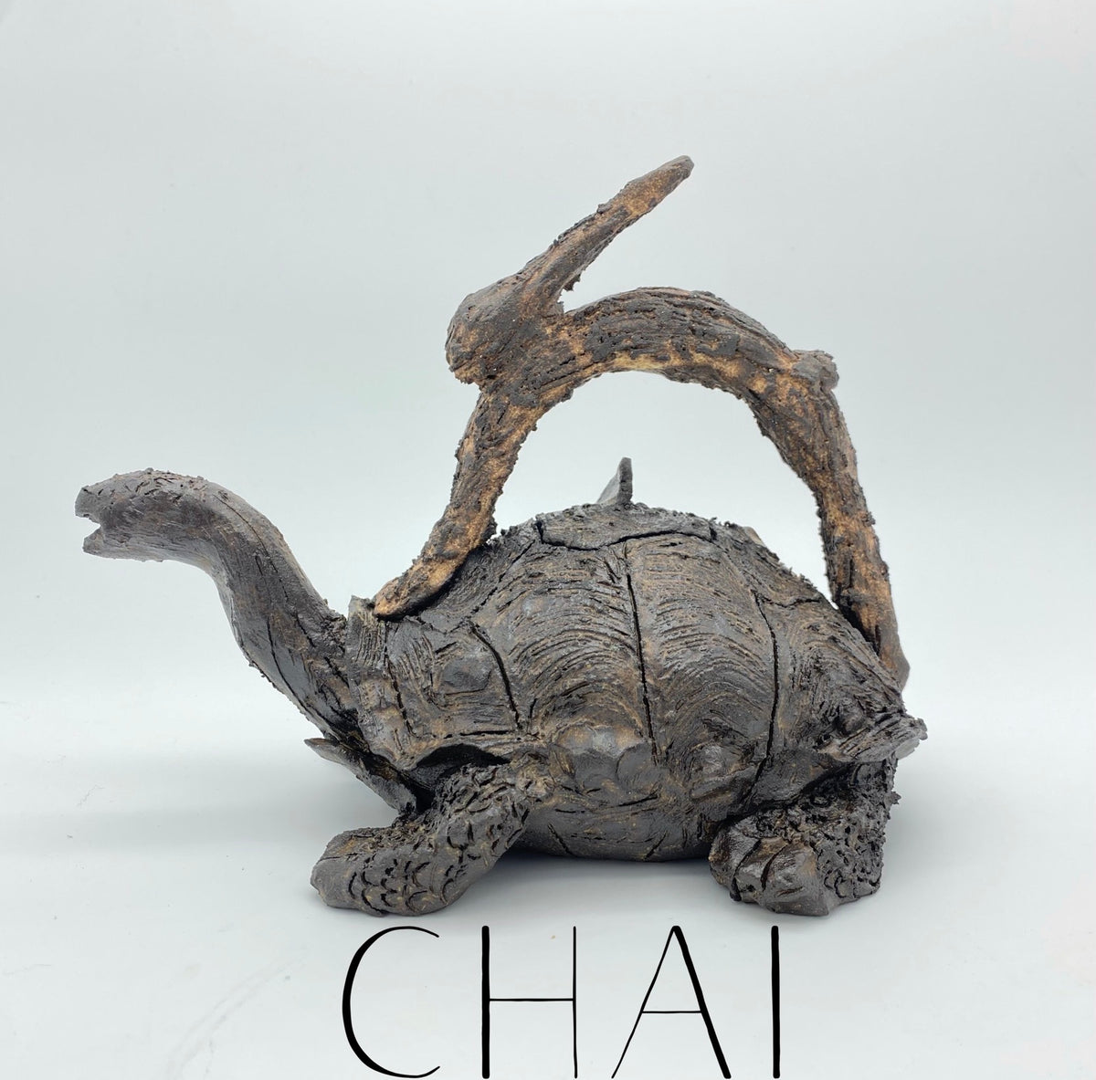Tortoise & Hare Fable Teapot