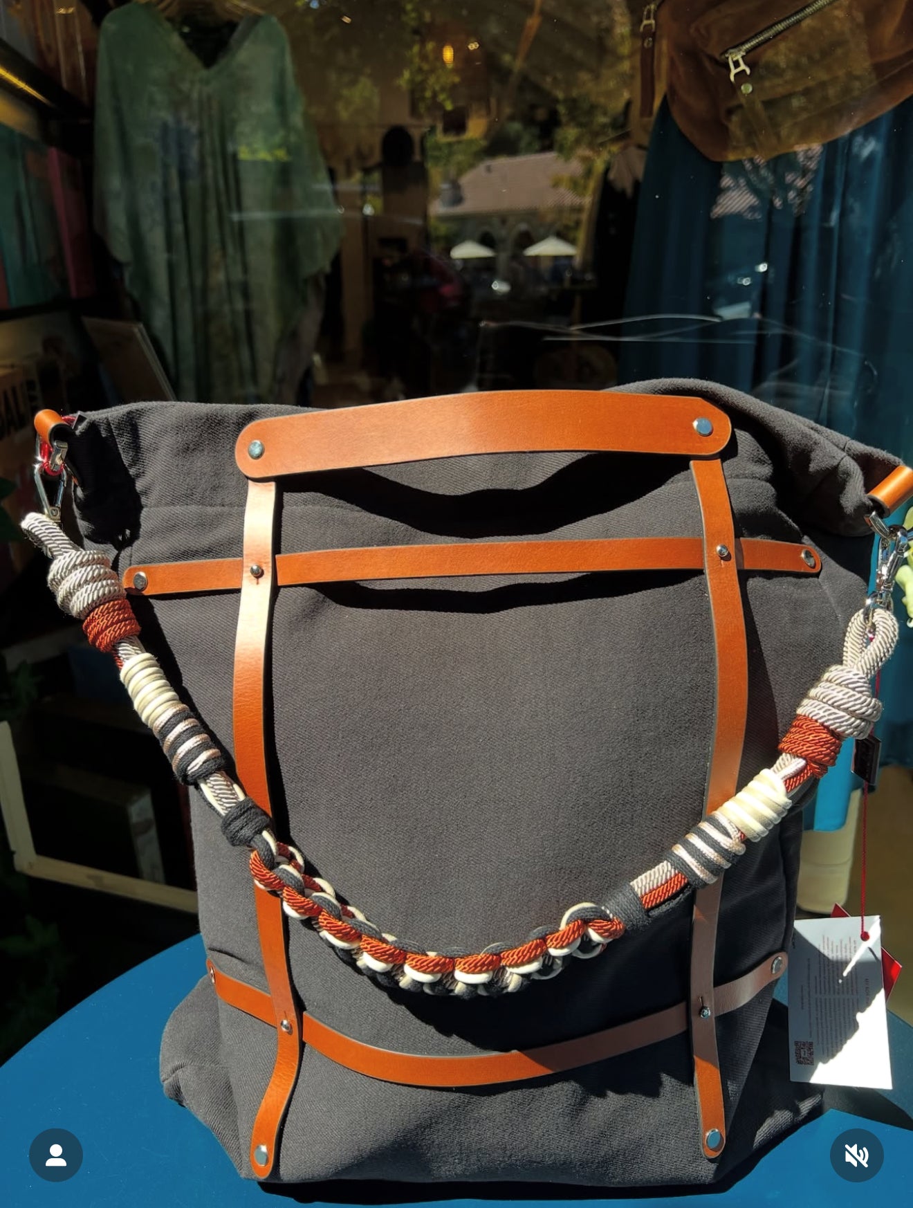 Candide Bag Black/Cognac without Strap