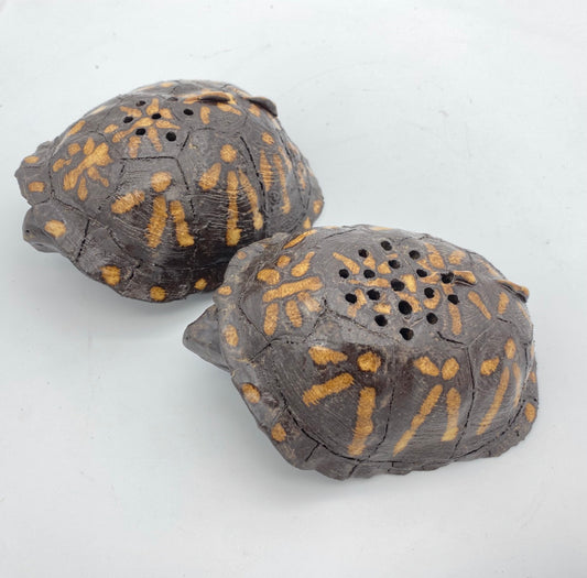 Box Turtle Salt & Pepper Shakers