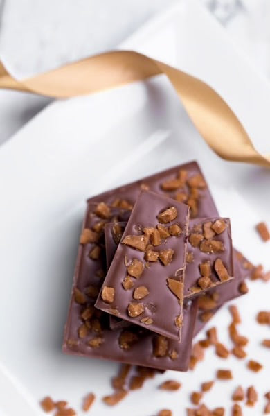 Milk Chocolate Toffee Coffee Bark Bag