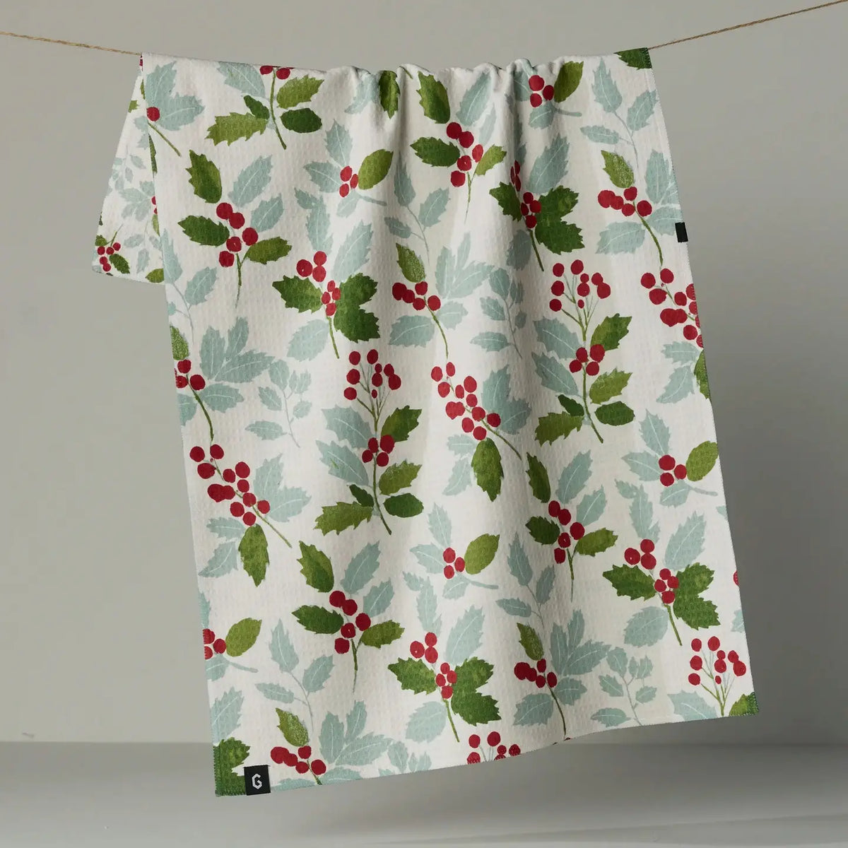 Holly Lane Luxe Kitchen Towel - Holiday
