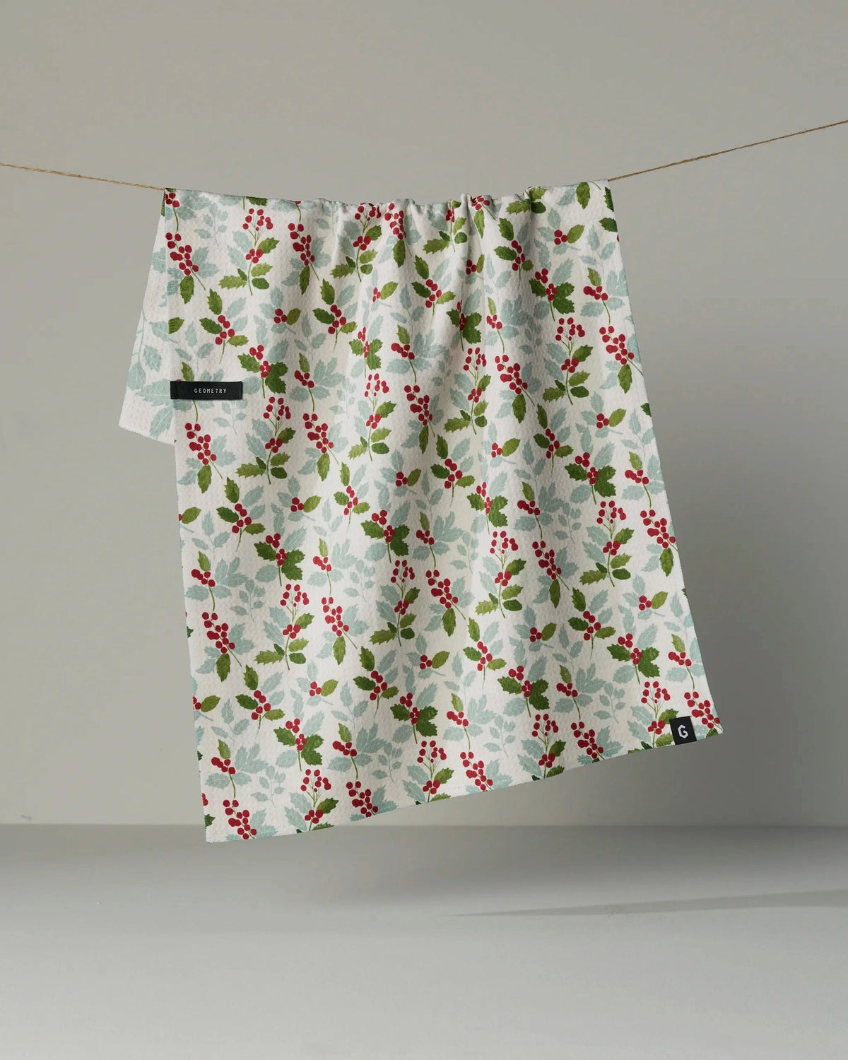 Holly Lane Luxe Kitchen Towel - Holiday