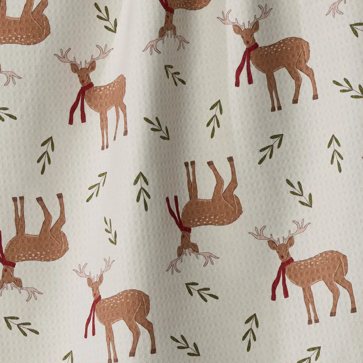 Winter Reindeer Luxe Kitchen Towel - Holiday