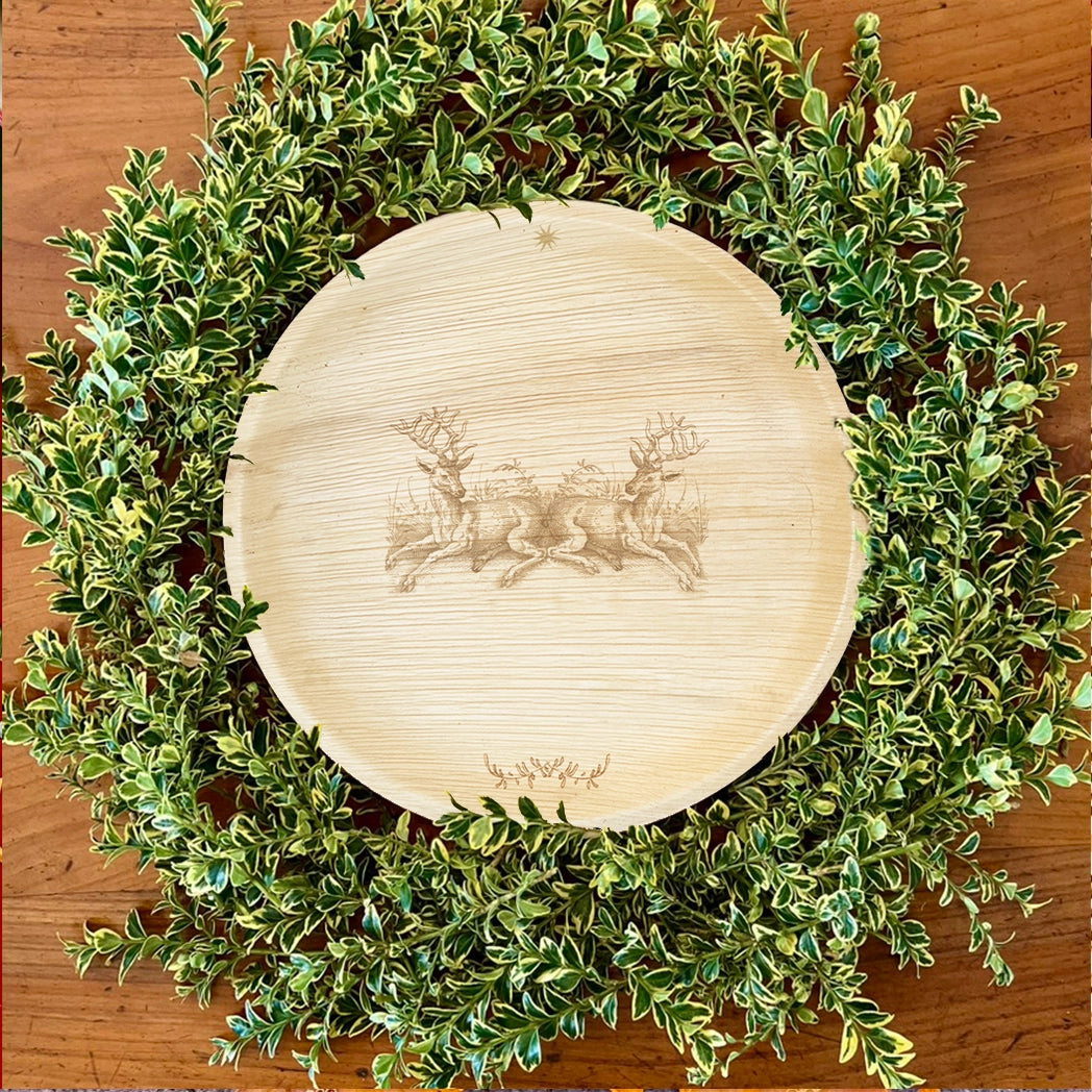 Compostable Palm Leaf Plates | Stag Party