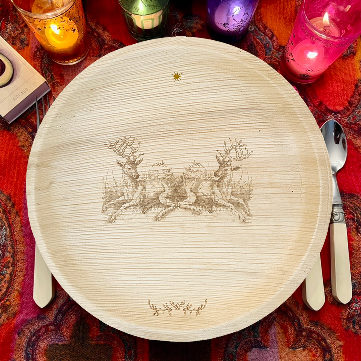 Compostable Palm Leaf Plates | Stag Party