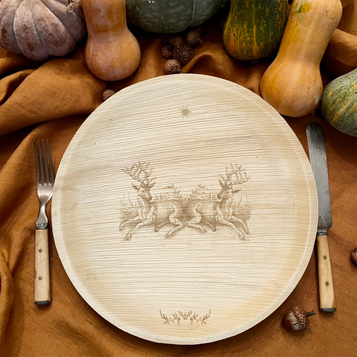 Compostable Palm Leaf Plates | Stag Party