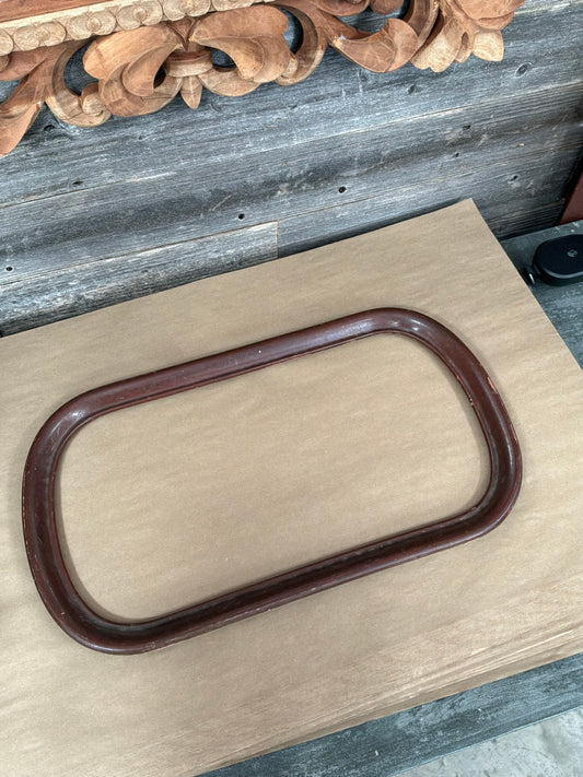 Vintage Rounded Wood Picture Frame