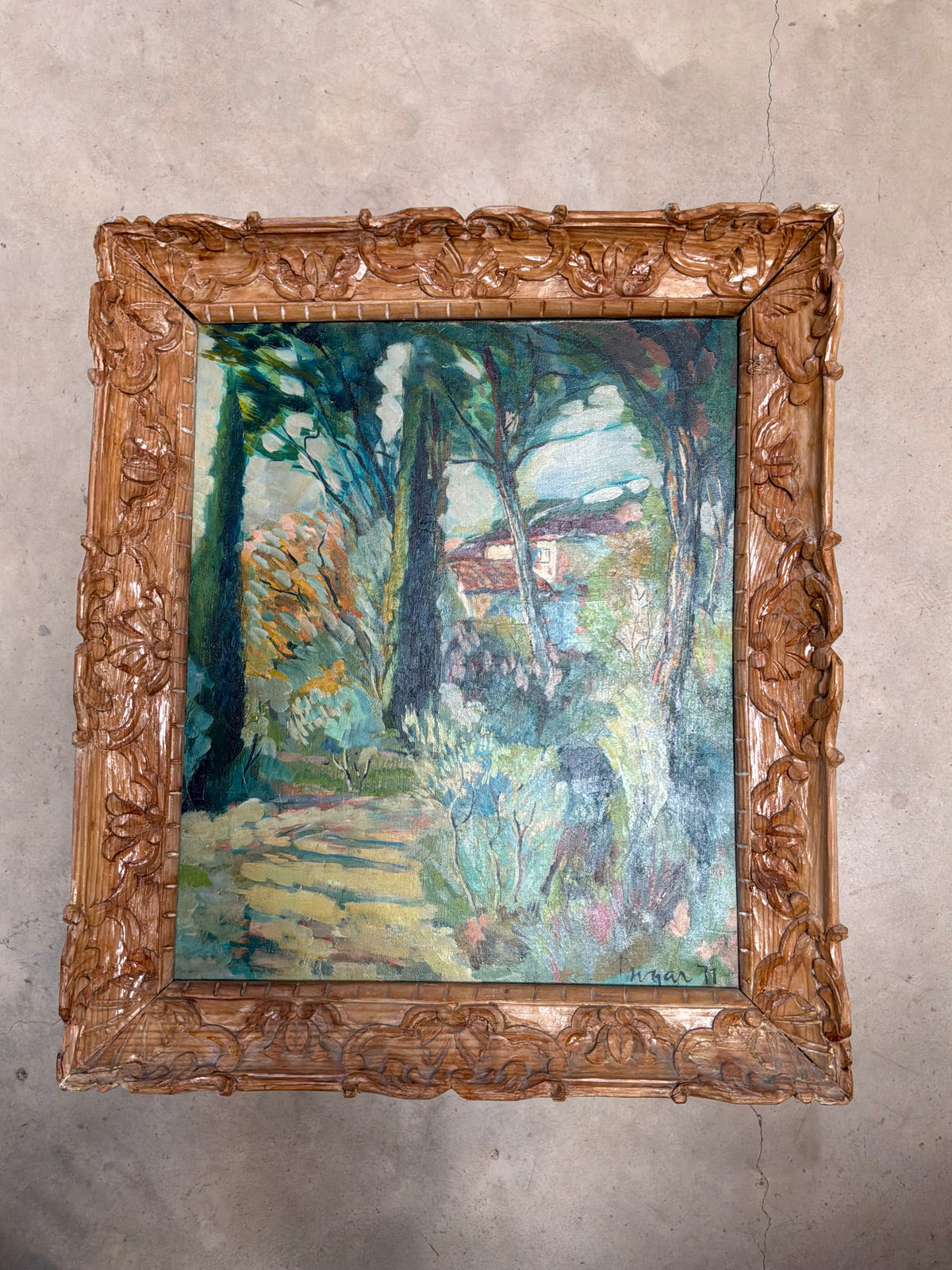 Oil on Canvas Painting