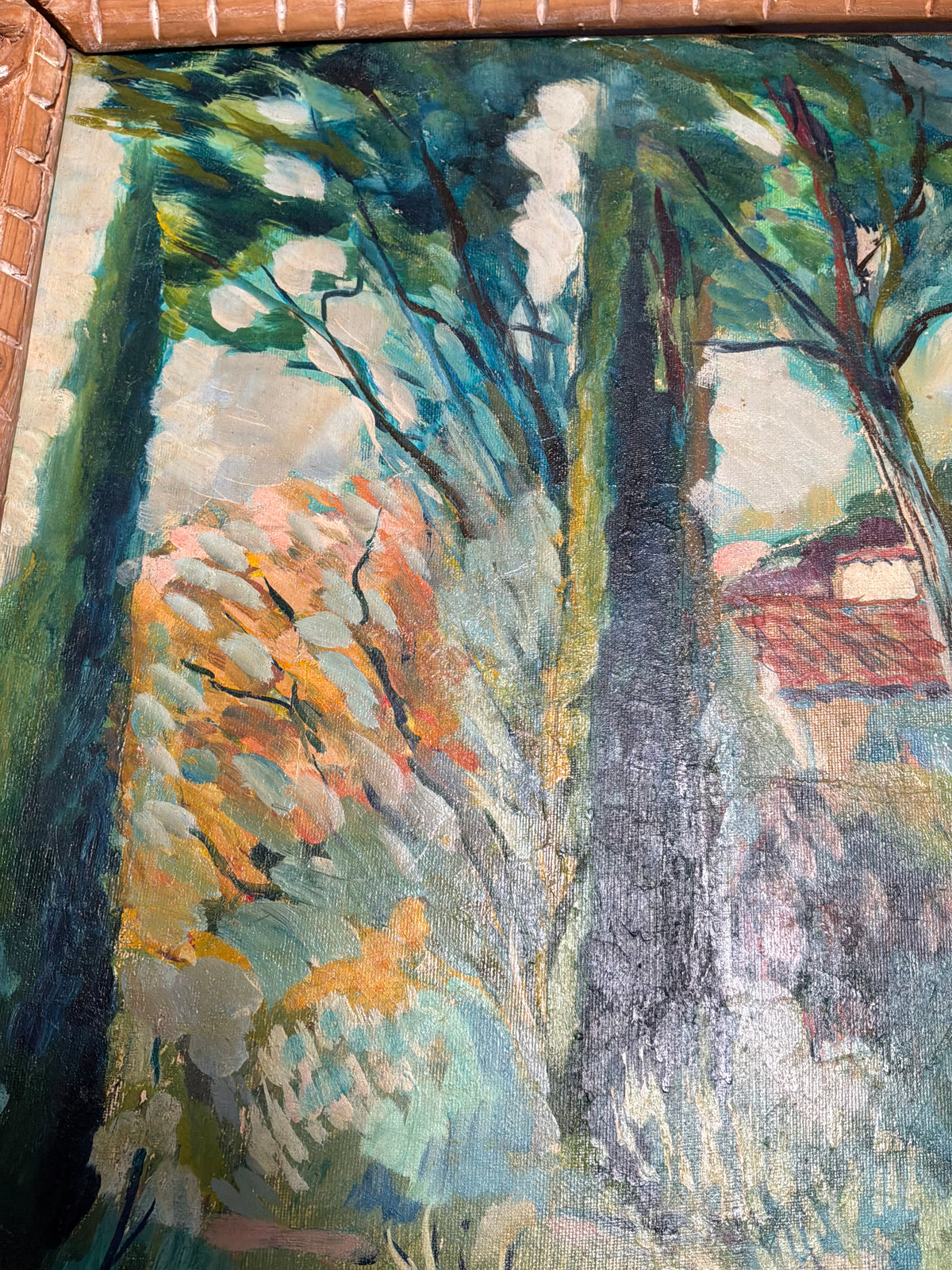 Oil on Canvas Painting