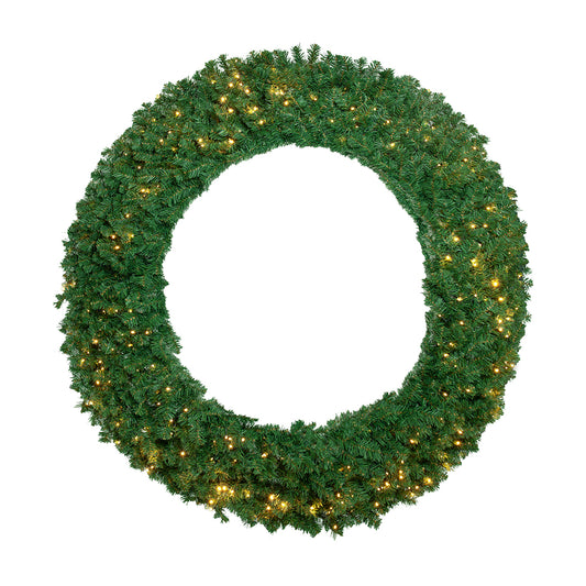 Led Lit Pine Wreath