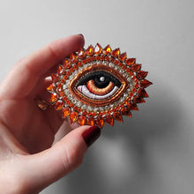 Load image into Gallery viewer, Aphrodite&#39;s Eye Brooch
