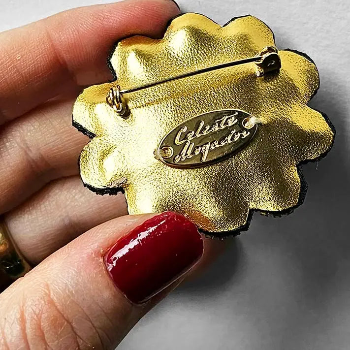Pop Faye D Brooch