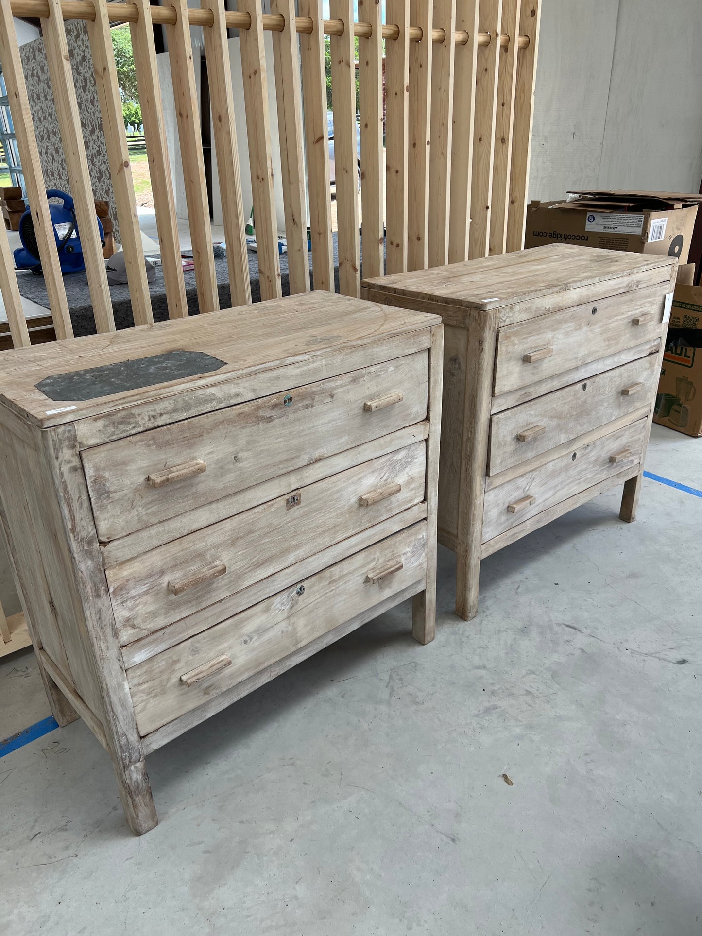 Bleached Chest of Drawers