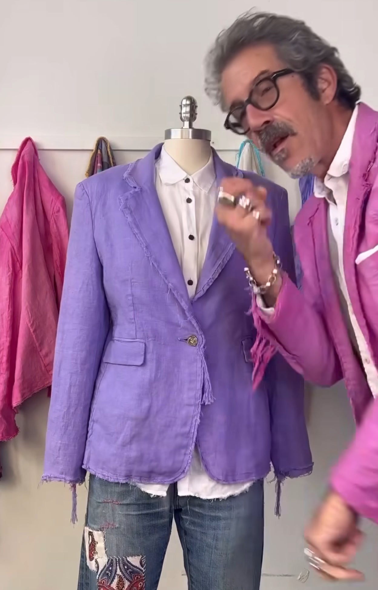 Purple One of a Kind Blazer