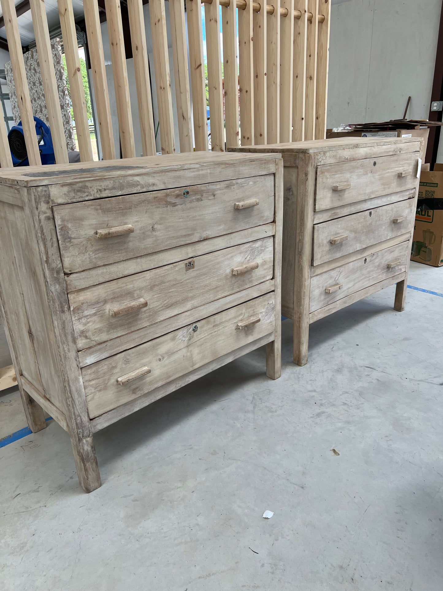 Bleached Chest of Drawers