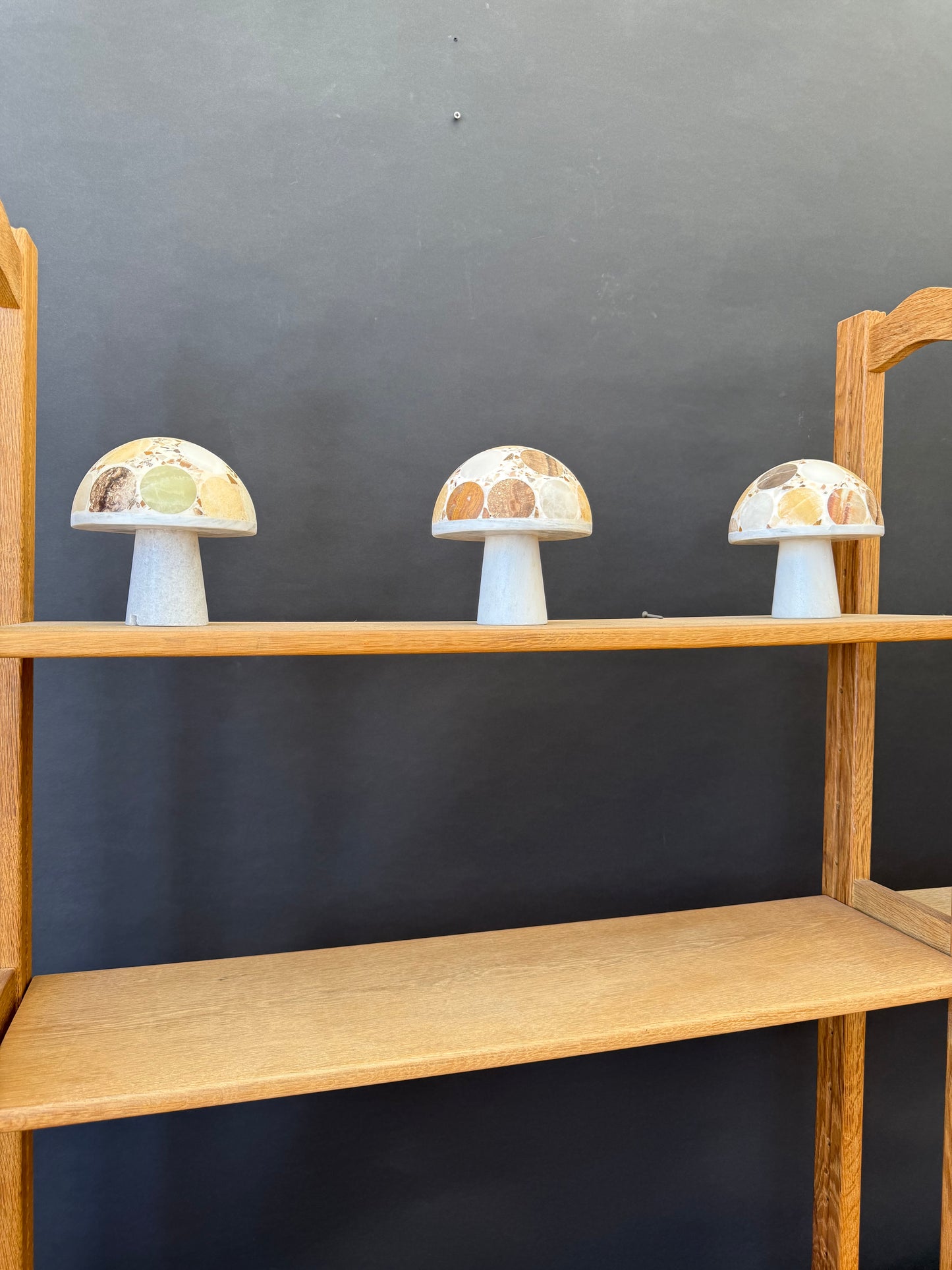 Stone Mushroom Lamp