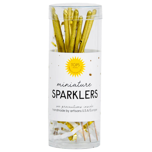 Mini Gold Sparklers