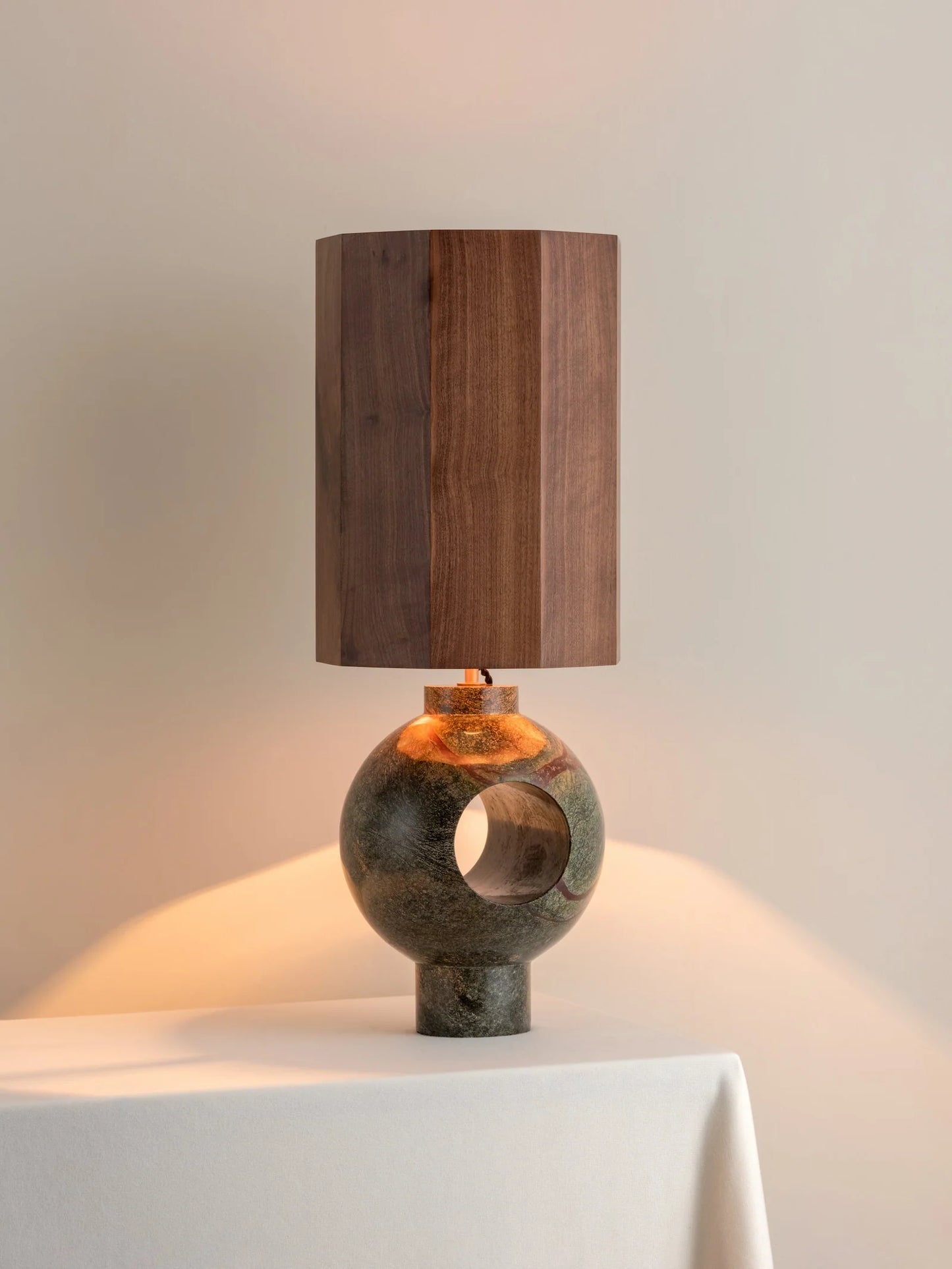 Italian Green Lamp