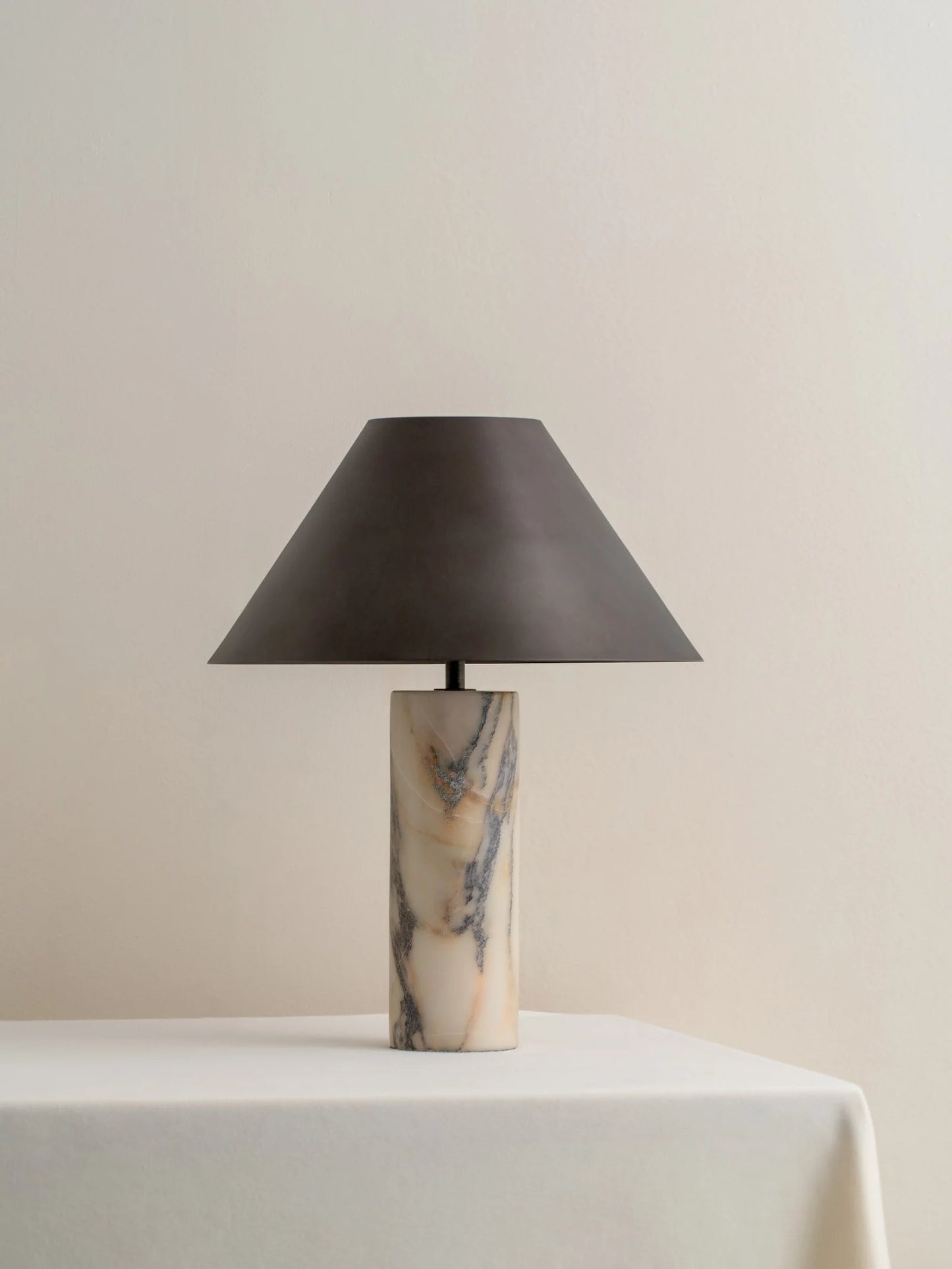 White Marble Lamp