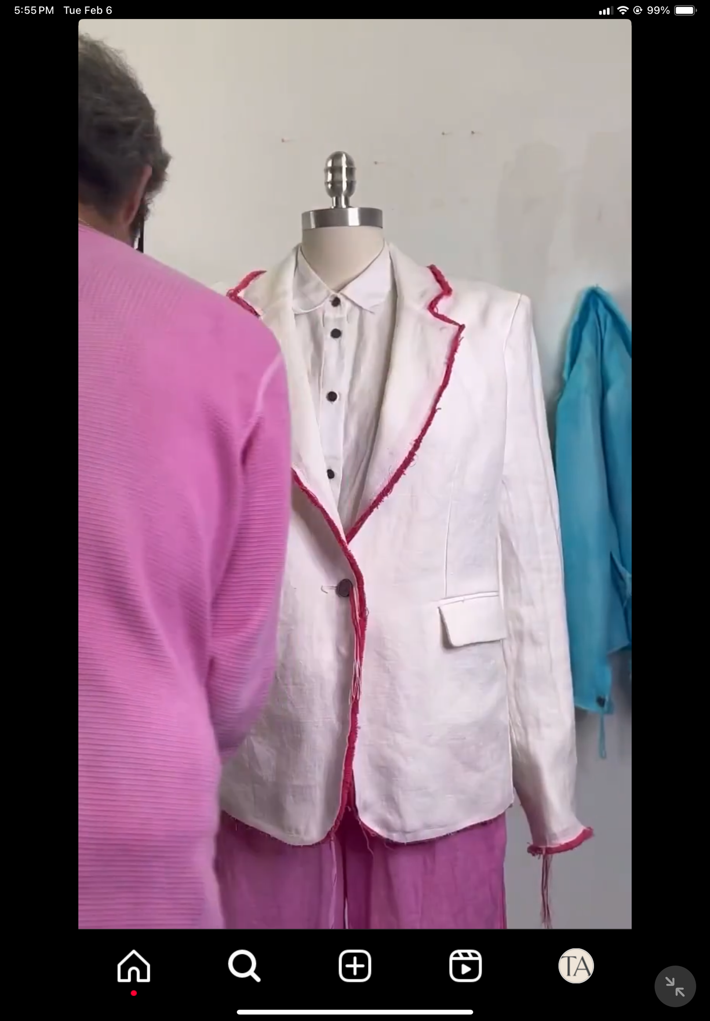 White One of a Kind Blazer