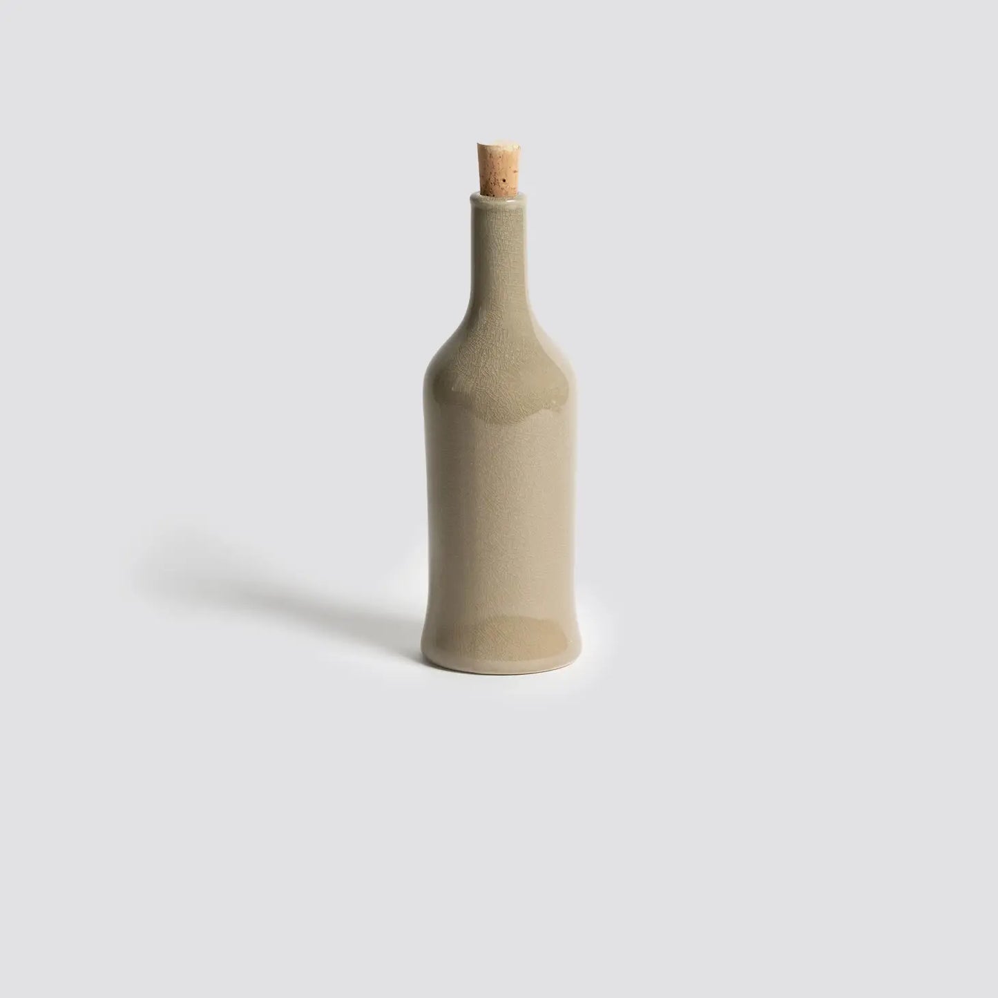 Stoneware Olive Oil Bottle